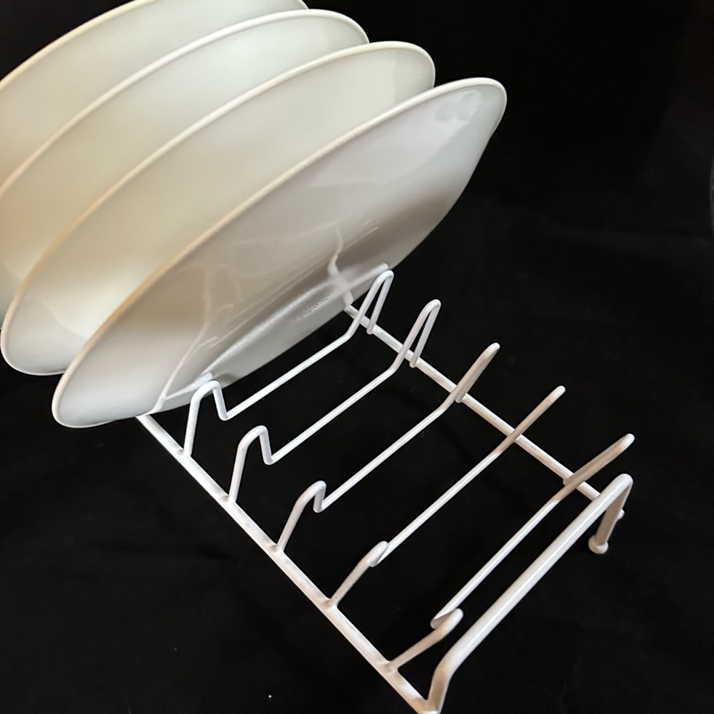 Bundle of 2 Lid/Plate Kitchen Organizers - Holds 8 (Plates are NOT included)